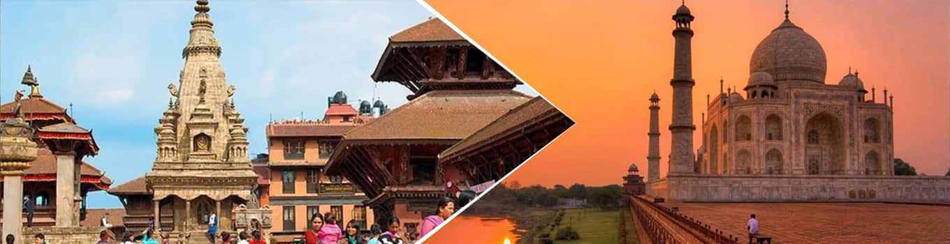 Kathmandu Nepal to Agra India Tour