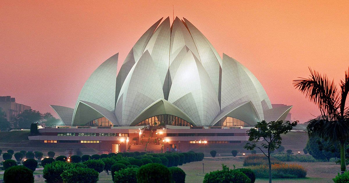 lotus temple in delhi