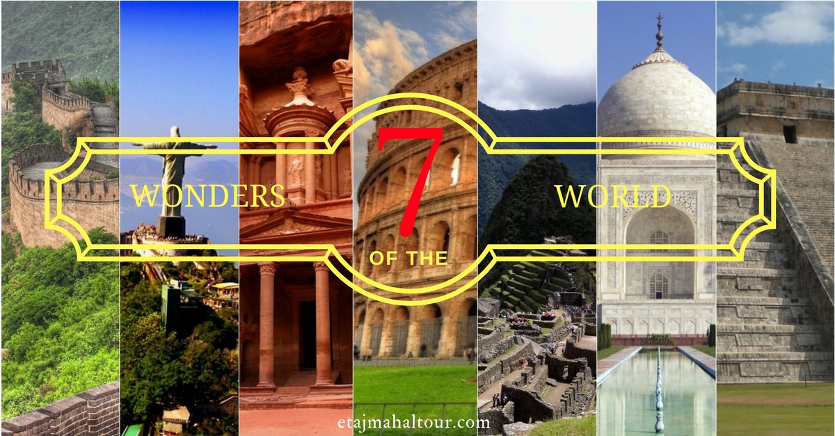 taj mahal seven wonders of the world