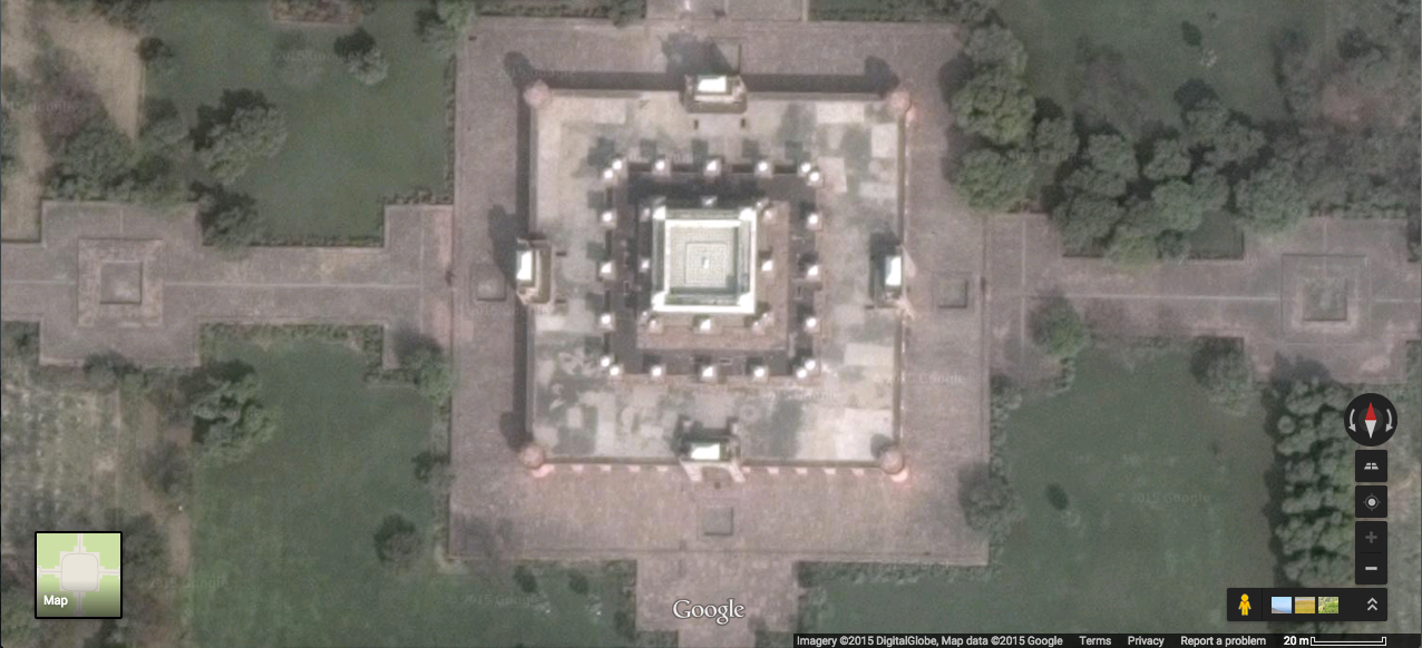 location of akbar tomb