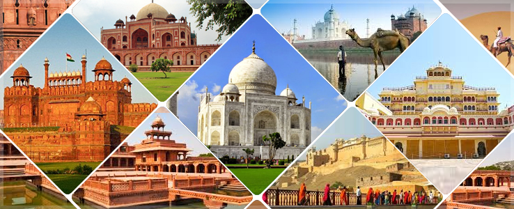 india golden triangle cities monuments