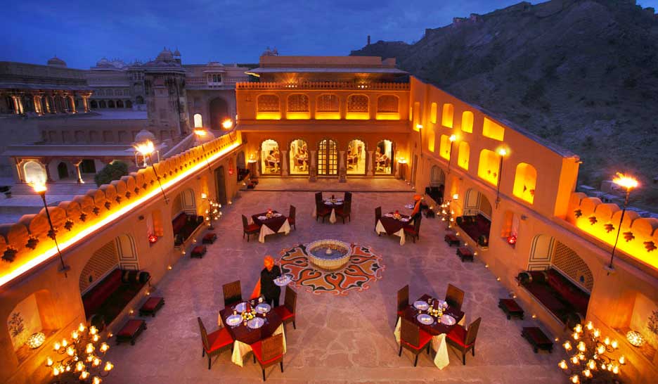 romantic dinner - honeymoon tour in jaipur