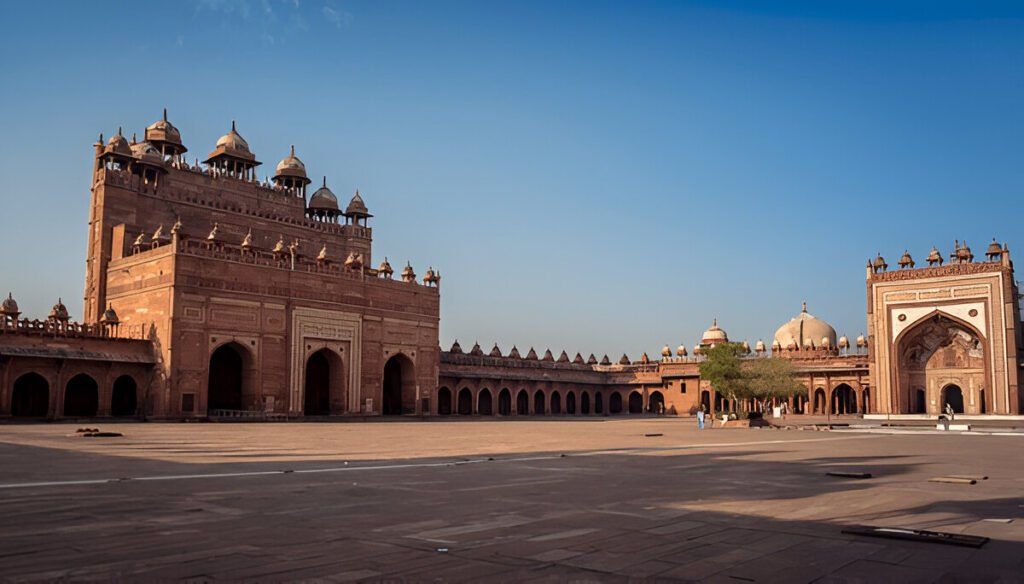 view of Jama Masjid Agra